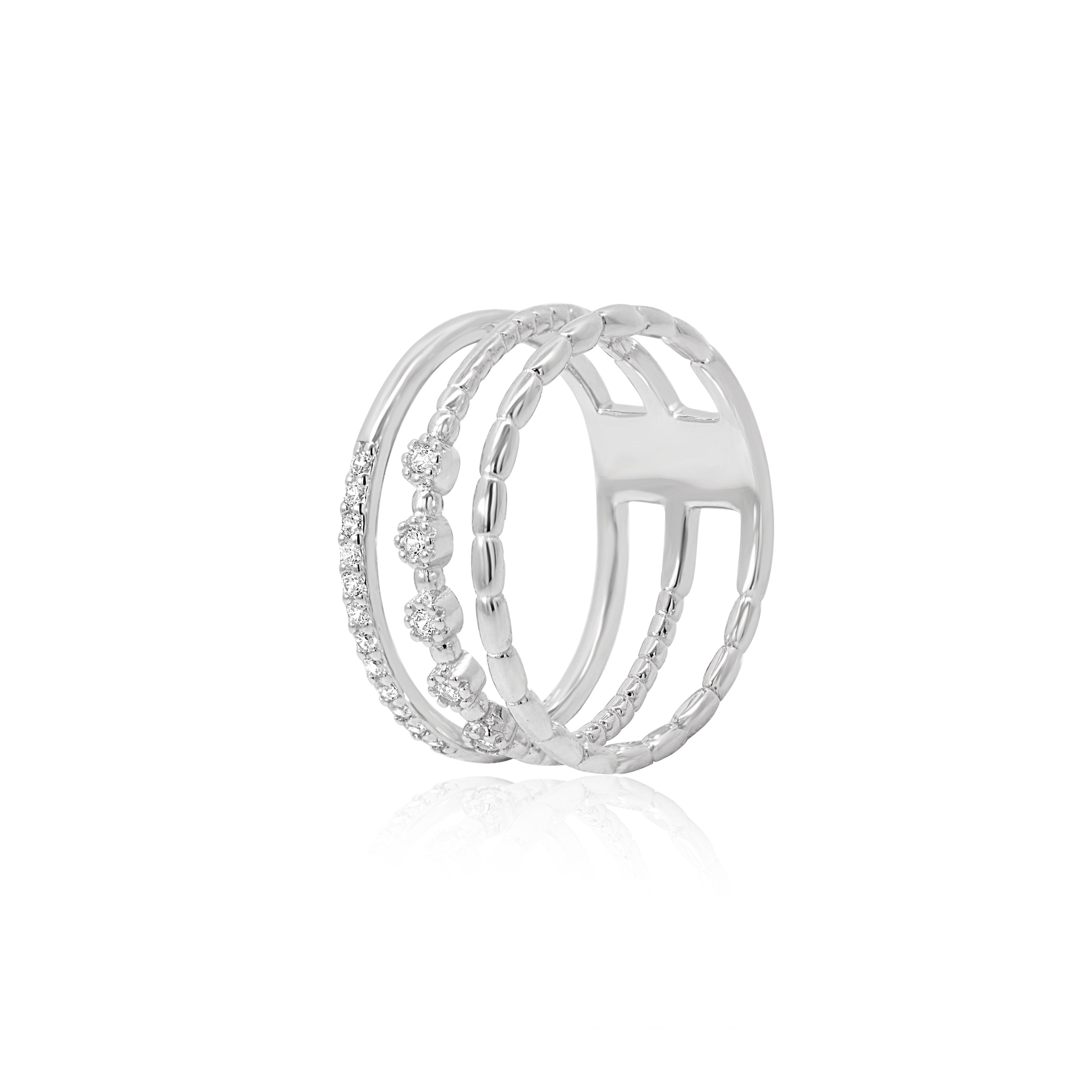 Layered Elegance Ring