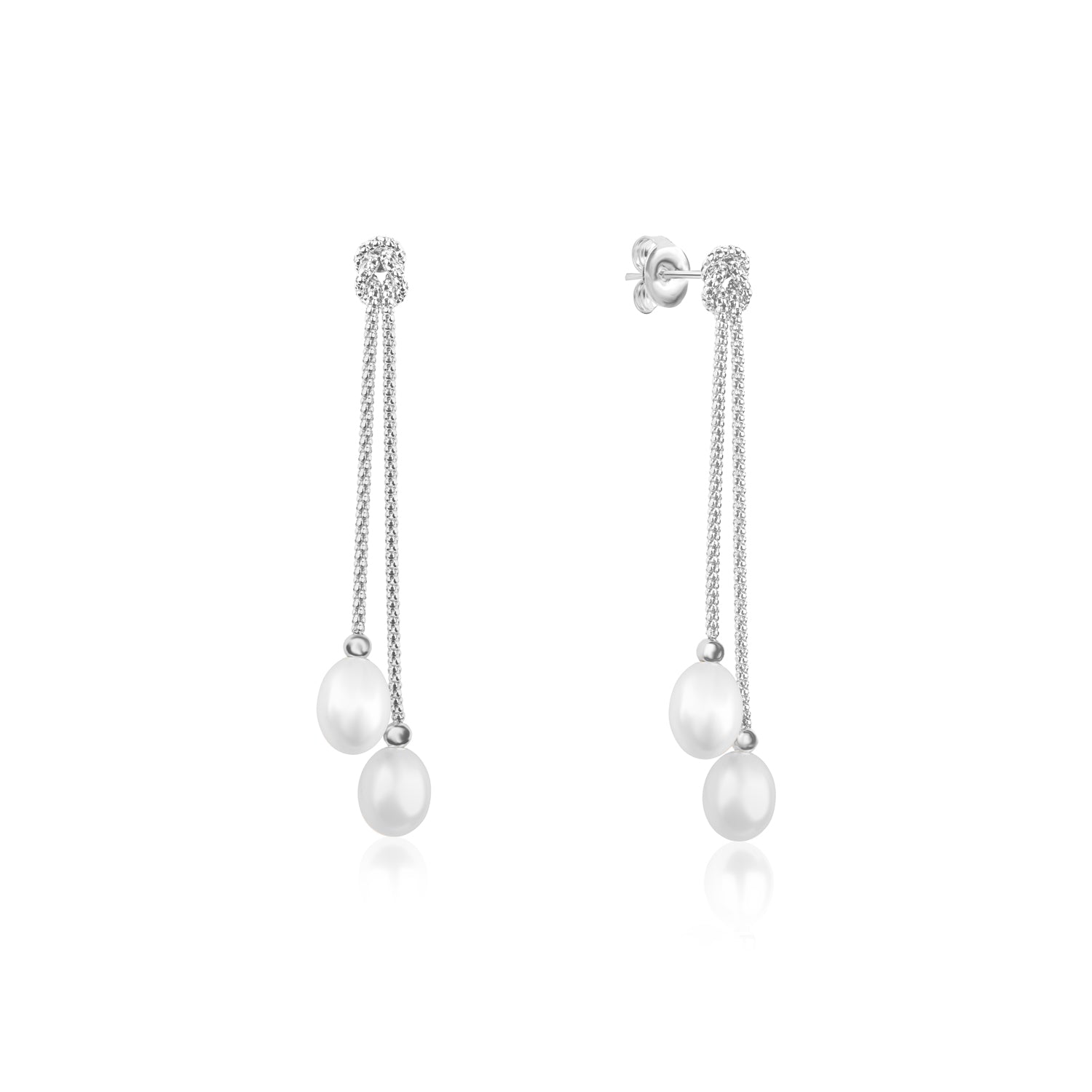 Classic Pearl Dangling Earrings