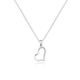 The Half & Half Heart Necklace