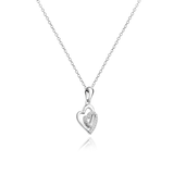 Dual Heart Glam Necklace