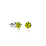 Peridot Pop CZ Studs