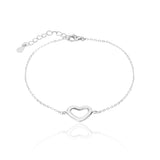 Minimalist Heart Bracelet