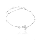 Butterfly Duo Charm Bracelet